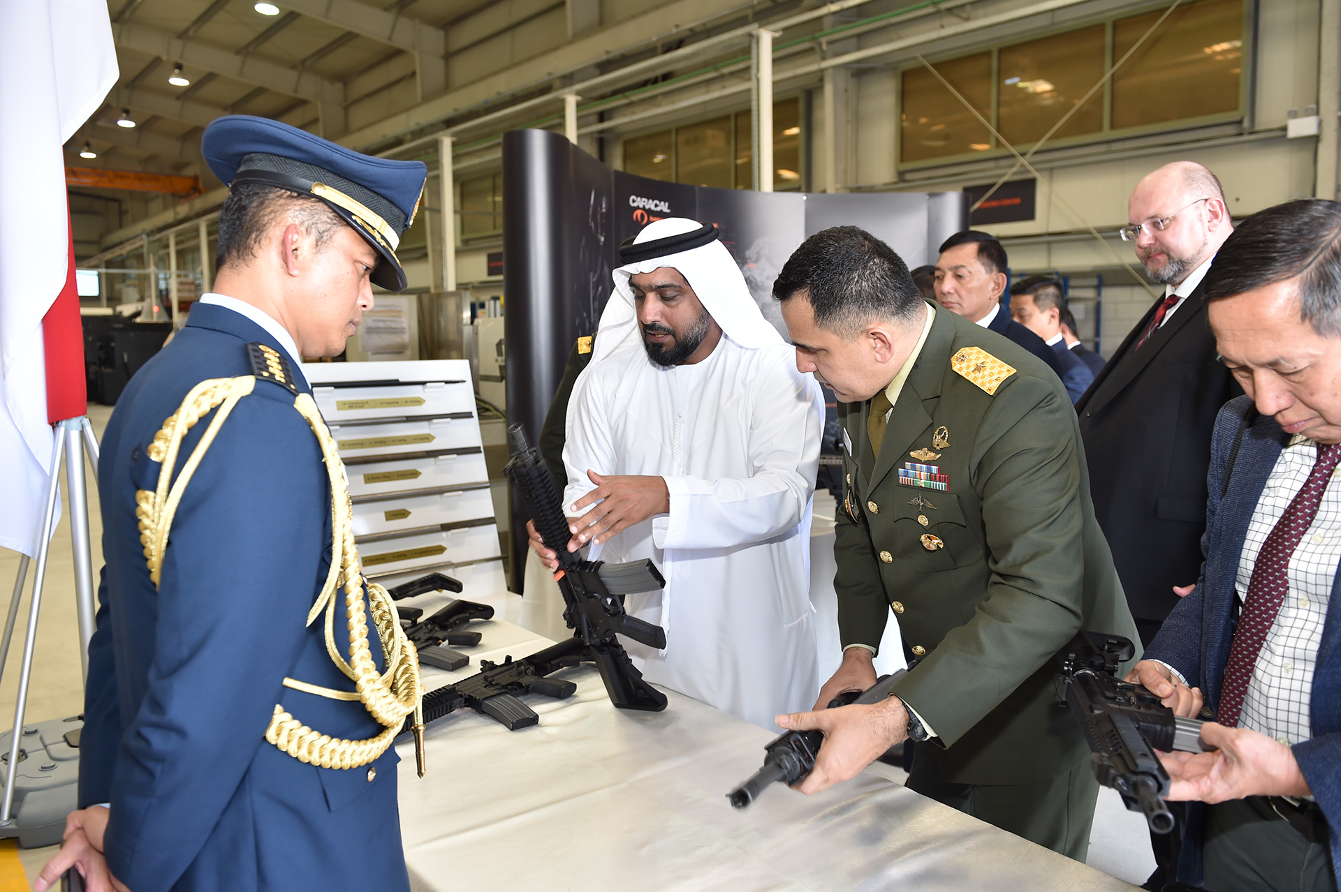 Indonesian Delegation Visits Caracal Facility