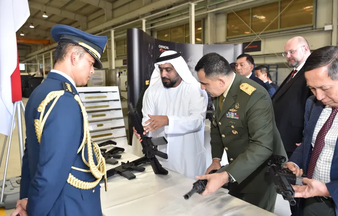 Indonesian Delegation Visits Caracal Facility